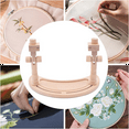 thumbnail image 2 of Adjustable Embroidery Stand, Rotated Stand Beech Wood Embroidery Hoop Holder for Arts Crafts Sewing Needlework Wood, 2 of 6