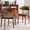 green, variant on ENYLAY Mid-Century Modern Farmhouse Dining Chairs Set of 6, Armless Wooden Chairs with Upholstered Seat & Curved Backrest for Kitchen Dining Room (Green)