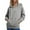 Fall Clothes Gray, variant on Womens Drawstring Hooded Sweatshirts, Long Sleeve Pullover for Women Fashion Loose Fit Solid Color Hoodies Fall Clothes with Pockets