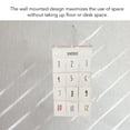 thumbnail image 4 of 12 Pockets Hanging Organizer Space Saving Wall Hanging Storage Bag for Dormitory, Versatile Design, Large Capacity, 4 of 7