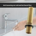thumbnail image 7 of General Brass Faucet Lock Nut Not Slip Design Easy Hand Tighten Fixing Not Tool Required for Hot Cold Water Lines, 7 of 7