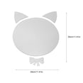 thumbnail image 2 of 1Pc Acrylic Mirror Sticker Cat Mirror Wall Decal Mirror Wall Sticker Decor, 2 of 8