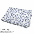 thumbnail image 5 of Indigo Floor Pillow Lounger Cover, Abstract Grunge Watercolored Hand Drawn Image Shadow Tree Leaves, Nap Mat Printed Fabric Case for 5 Pillows, 88" x 36", Dark Blue Purple, by Ambesonne, 5 of 5