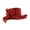 Red/B, variant on Tea Party Hats for Women 11.81x3.94in Elegant Wide Brim Faux Linen Headwear for Weddings Kentucky Derby Garden Party Accessories (6 Colors 0.09lb)​