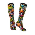 thumbnail image 4 of Balery Underwater Diving Animals Fun Novelty Socks Men'S Women'S Crew Socks Funny Crazy Novelty Socks Quirky And Cool Socks, 4 of 9