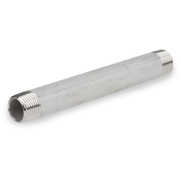 Conector para manguera Smith Cooper Nipple, 1.25 x 13 cm, SS