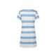 thumbnail image 5 of Txlixc Vestido de bloque de color para mujer, una pieza de manga corta con cuello en V a rayas para adultos con cordón, bolsillo Txlixc  Estilo de ocio, 5 of 9