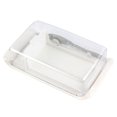 thumbnail image 1 of Contenedor de mantequilla, servidor de queso, bandeja de almacenamiento de sellado con tapa, vajilla de cocina Compatible con corte, 1 of 5