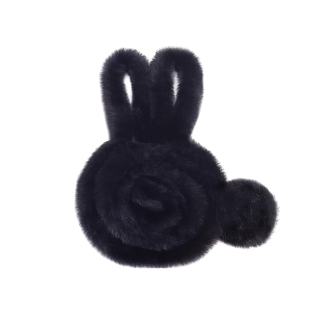 GUOOL Artificial Ribbon Artificial ry Strip for Party Decor Xmas Decoration Black