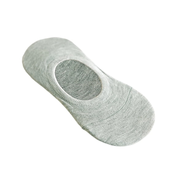Women's Solid Color On Shallow Mouth Concealed Breathable Athletic Casual Wear Boat Socks for Everyday Comfort