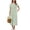 Light Green, variant on Cotton Nightgowns for Women Long Night Gown Short Sleeve Sleepdress Victorian Sleepwear Nightdress with Pockets