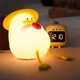thumbnail image 2 of Duck Night Light,Silicone Night Light USB Cute Night Light Duck Silicone Lamp Power Packed Performance, 2 of 7