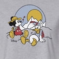 thumbnail image 3 of Disney - Mickey & Friends - Mickey & Donald Duck Need Rest from Hiking - Juniors Cropped Cotton Blend T-Shirt, 3 of 5