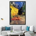 thumbnail image 2 of Famous Art, Starry Sky Landscape Art Canvas, Home Decor Poster, Cafe Terrace Night, Reproduction Art Canvas, Cafe Landscape Printed, Canvas Wall Decor - Rolled Canvas, 2 of 6