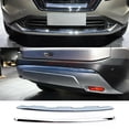 thumbnail image 1 of for Nissan 2021-2024 Rogue Chrome Front and Rear Bumper Molding Cover Trims, 1 of 4
