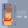 thumbnail image 3 of Case For Redmi K60E K60 K50 K40S K40 K30 9A 9 8A 8 10 Pro 4G 5G Colour Simple Liquid silicone Case Cute Winnie The Pooh, 3 of 5