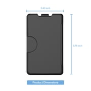 onn Universal Detachable Wallet for Smartphones - Black