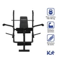 thumbnail image 2 of Banco Multiposiciones KINGSPORT Banca Press Multifuncional Musculación Entrenamiento Fitness negro Grande, 2 of 7
