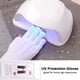 thumbnail image 2 of Guantes de protección UV para manicura: largos y cómodos, ideales para proteger tus manos durante el esmaltado en gel. Disponibles en dos modelos, blanco y de tela suave. ¡Perfectos para tus sesiones, 2 of 6