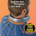 thumbnail image 4 of As Seen On TV Handy Heater Freedom Wearable Neckband Personal Heater Cordless Rechargeable Adjustable Heat Settings, 4 of 6