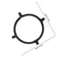 thumbnail image 2 of ELAYARD Heat Distribution Stove Burner Ring For Kitchen Gas Stove Rack Cast Iron 1Set, 2 of 7