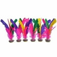 thumbnail image 1 of 6pcs Feathers Kick Shuttlecock Chinese Jianzi Foot Sports Outdoor Toy Colorful, 1 of 5