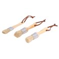thumbnail image 4 of Wooden Handle Furniture Paint Brush Set - 3 Pieces, 4 of 16
