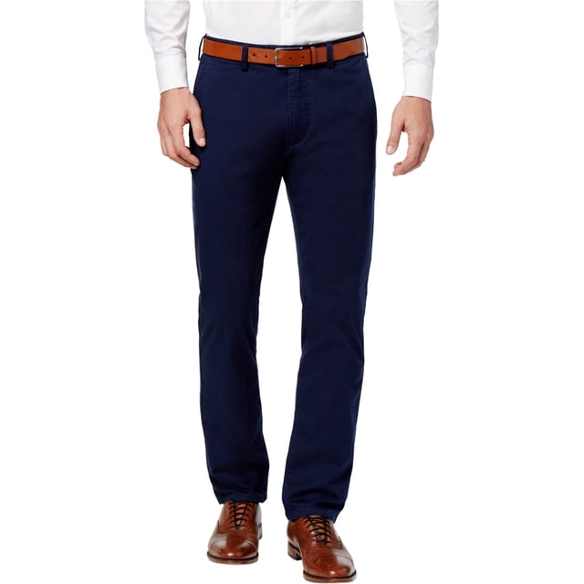 Daniel Hechter Pantalon Chino Décontracté Extensible pour Homme, Bleu, 30W x 31L