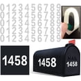thumbnail image 1 of Woeilo 2 inch Mailbox Numbers for Outside, 50 PCS Reflective Number Stickers with Sticky Tab for Easy Backing Separation, Pre-cut for Effortless Align, Strong Self Adhesive Vinyl Address Numbers, 1 of 5
