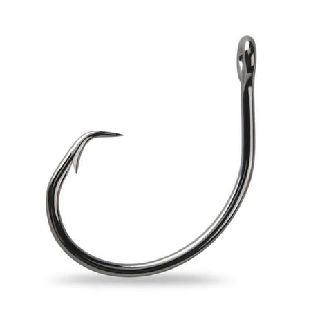 UPC: 0023534014275 | Mustad M39948NPBN-5/0-25U Demon Circle Size 5/0 Fishing Hooks (25 Pack)