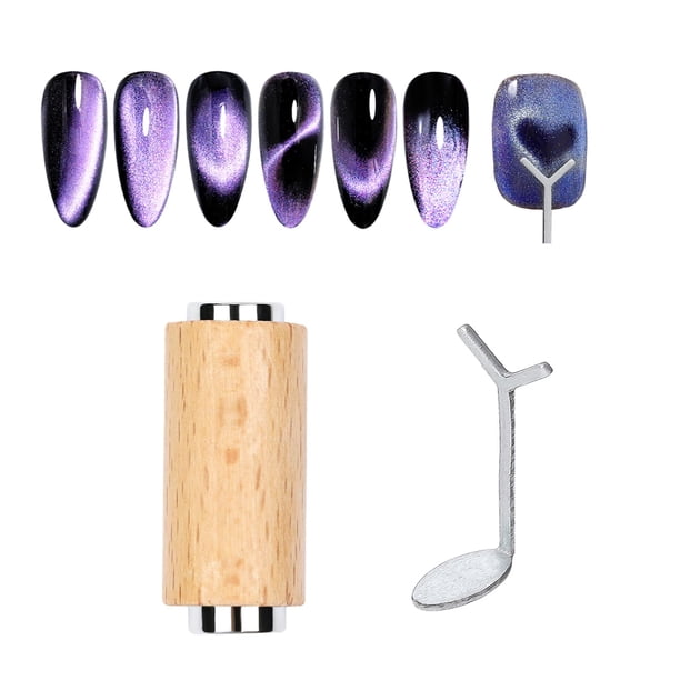 Set de imán para uñas MEILINDS, herramienta para esmalte en gel efecto ojo de gato