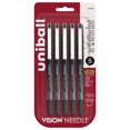thumbnail image 1 of uniball™ Vision Needle Rollerball Pens, Micro Point (0.5mm), Black, 5 Pack, 1 of 7