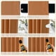 thumbnail image 5 of Juego de cortinas opacas Guken, color naranja, 183 cm de longitud, 2 paneles, 5 of 7