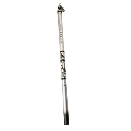 Trem Wooden Barge Pole with Chrome Hook 2.1m