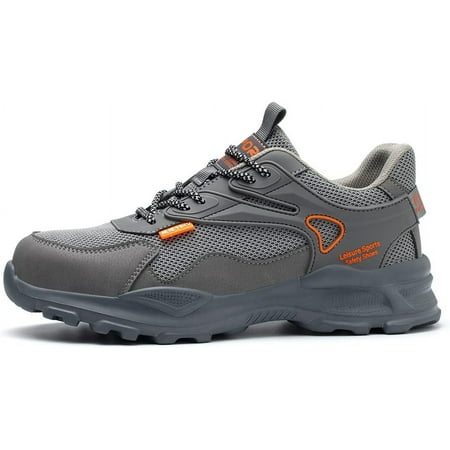 Safety Trainers Men s Steel Toe Cap Trainers Lightweight Safety Shoes for Men Breathable Work Boots