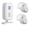1 Receiver+2 Transmitters, variant on Nextone Motion Sensor Door Bell Chime for Business, Commercial Ring Bell