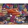 Wdftyju Kits de pintura de diamantes 5D DIY Gatos en el escritorio Taladro redondo completo Decoración de pared Artesanía Wdftyju 6jv9vb7ny5cp2et8