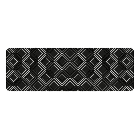 Kitchen Mat Cushioned Anti-Fatigue Kitchen Rug, Waterproof Non-Slip Kitchen Mats and Rugs Heavy Duty PVC Ergonomic Comfort Foam Rug for Kitchen, Floor Home, Office, Sink, Laundry
