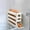 Color 261, variant on Egg Dispenser for Refrigerator, 4 Tiers Egg Holder for Fridge Egg Organizer, Fridge Egg Storage, Automatic Scrolling Egg Rack Holder, Egg Carton with Egg Basket for Countertop, Kitchen (White)