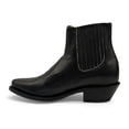 thumbnail image 2 of The Western Shops Men's Genuine Leather Short Ankle Cowboy, Charro Botin, 2 of 6