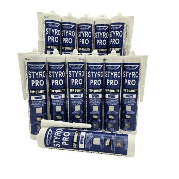 Styro Pro Adhesive, pack of 12