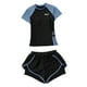 thumbnail image 4 of Traje de baño de dos piezas Fernando para mujer Ropa de Playa de manga corta Bikini de verano, 4 of 8