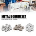 thumbnail image 3 of Juego De Bobinas Para Máquina De Coser Lockstitch, 30 Piezas De Bobinas Para Máquina De Coser Industriales De Alúmina Ranurada 55623A De Alta Resistencia Para Máquina De Bordar, 3 of 7