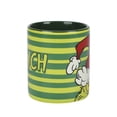 thumbnail image 3 of Dr. Seuss Le Grincheux Tasse en céramique rayée de 16 oz avec illustration de bonnet de Noël, 3 of 6
