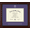 Purple, variant on University of Central Arkansas Diploma Frame, Document Size 11" x 8.5"