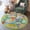 Green, variant on Socofuz Kids Car Play Rug for Playing, Toddler Car Track Play Mat Carpet, Children Area Rugs for Bedroom Playroom Nursery, 4'x5' City Life/Green