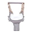 thumbnail image 4 of Arneses para caminar para bebés, ligeros, ajustables, con almohadilla de entrepierna desmontable, cinturón de asistencia manual para caminar para niños de 8 a 24 meses, color gris, 4 of 14