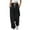 *1-Black, variant on VBVC Women's Baggy Fuzzy Joggers,Ladies High Waisted Sweatpants with Pockets,Elastic Waist Sleepwear For Women,Black,Size L