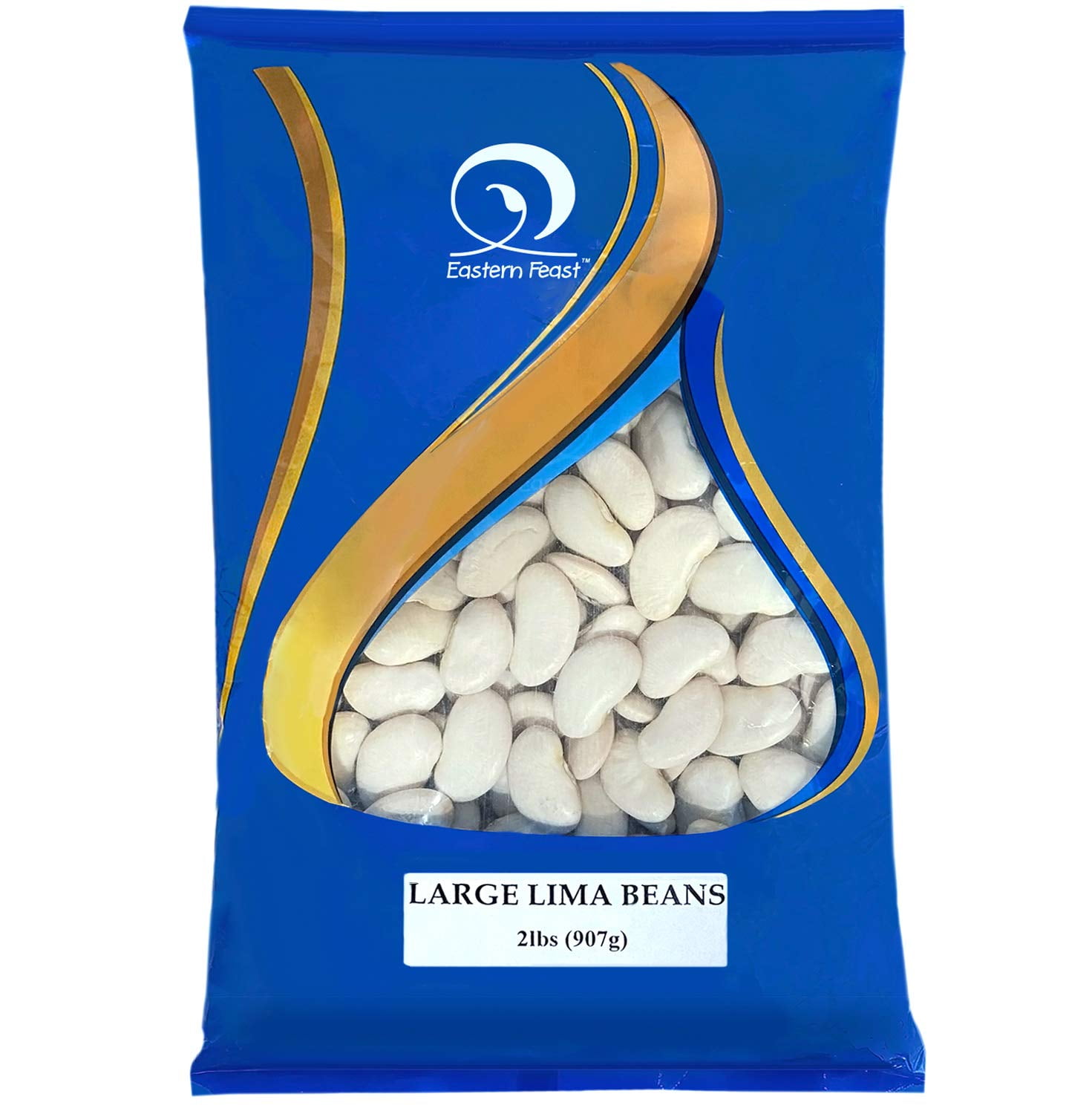 Eastern Feast Large Lima Beans, 2 Lbs (907g)