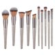 thumbnail image 2 of 10 Pcs Makeup Brushes Kit Cosmetic Brushes Foundation Brushes Makeup Tool Brush, 2 of 3